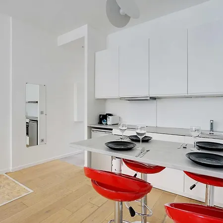 아파트 Cosy Studio 2p Musee Des Arts Et Metiers *