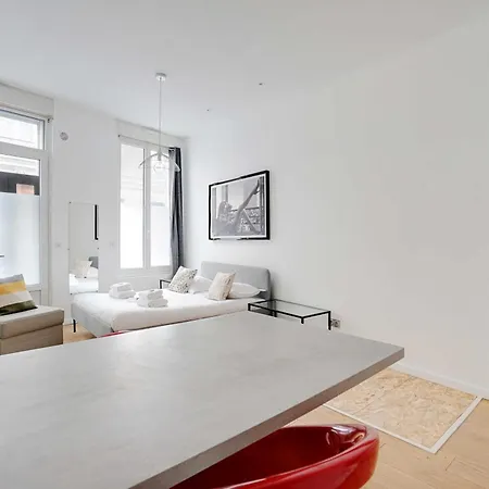 Cosy Studio 2p Musee Des Arts Et Metiers 아파트 *